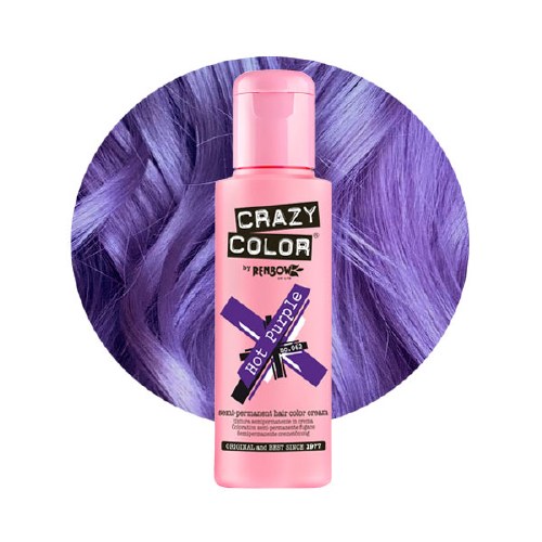 Crazy Color Hot Purple 100ml Hennessy Hair And Beauty 9037